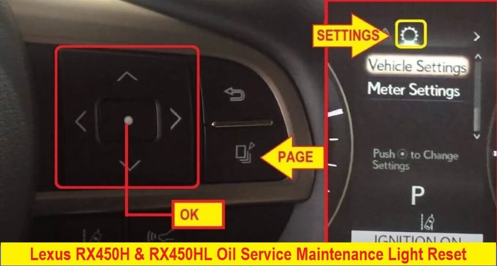 Lexus RX450H-RX450HL- -settings