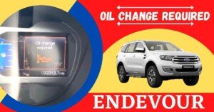 ford Endeavour oil reset