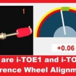 What are i-TOE1 and i-TOE2 on Lawrence Wheel Alignment?