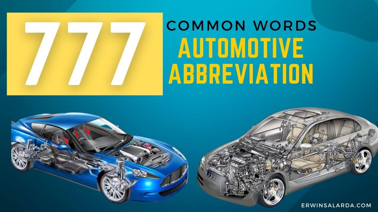 automotive abbreviation