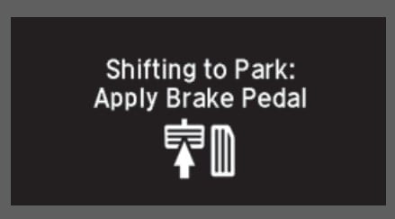 shifting to park