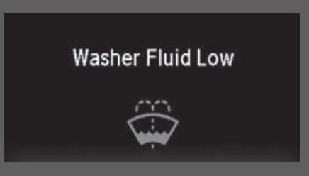 WASHER FLUID LOW