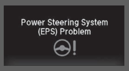 ELECTRIC POWER STEERING (EPS) SYSTEM INDICATOR 