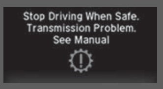 Transmission problem see manual