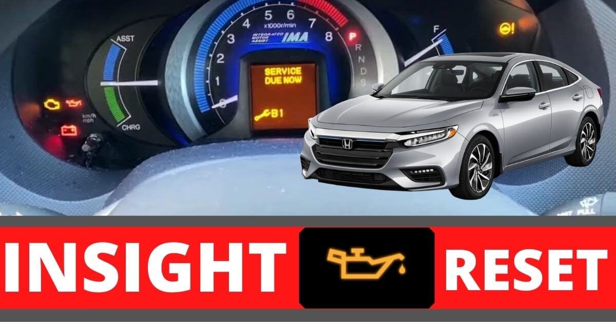 Honda Insight Service Due