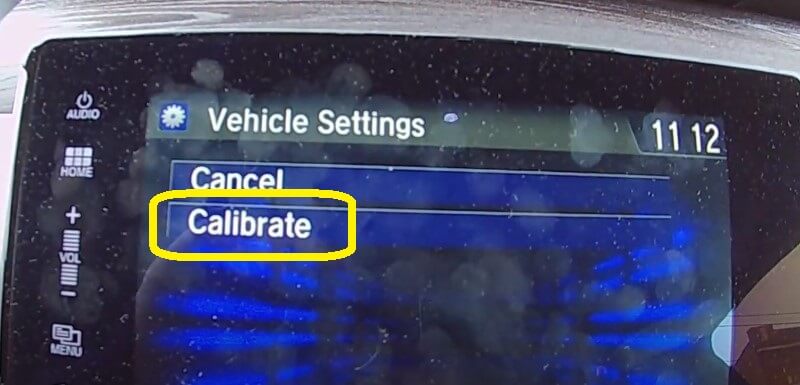 Honda clarity - calibrate