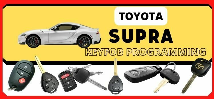 HOW TO GUIDE: Toyota Supra RKE Keyfob Programming 1