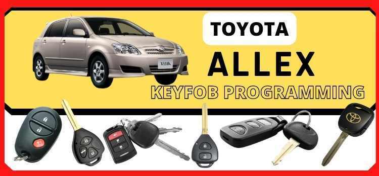 Toyota ALLEX Keyfob RKE Programming