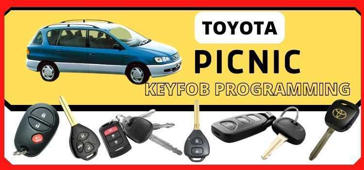 Toyota PICNIC Keyfob RKE Programming