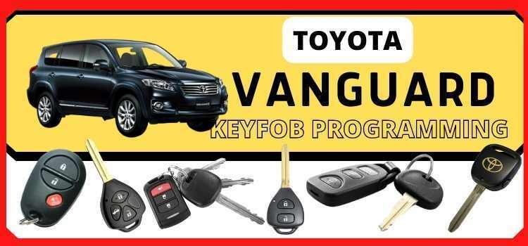 Toyota VANGUARD Keyfob RKE Programming