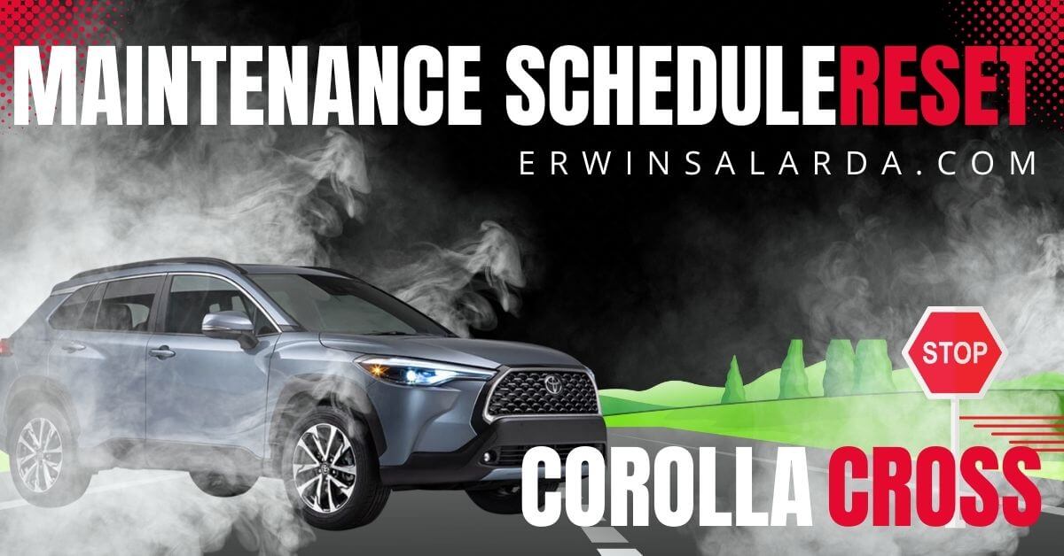 HOW TO RESET: Toyota Corolla Cross Maintenance Reminder 11 Toyota Corolla cross oil reset