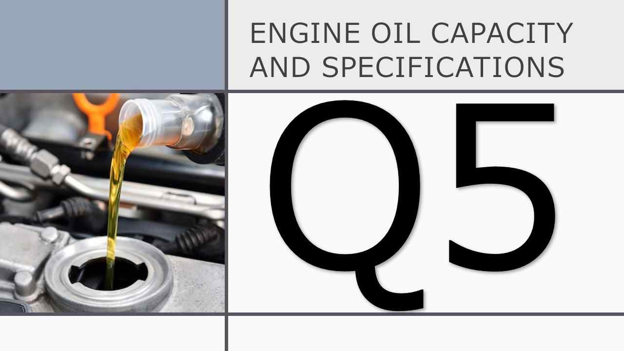 Audi Q5 Engine Oil Capacity and specifications (13)