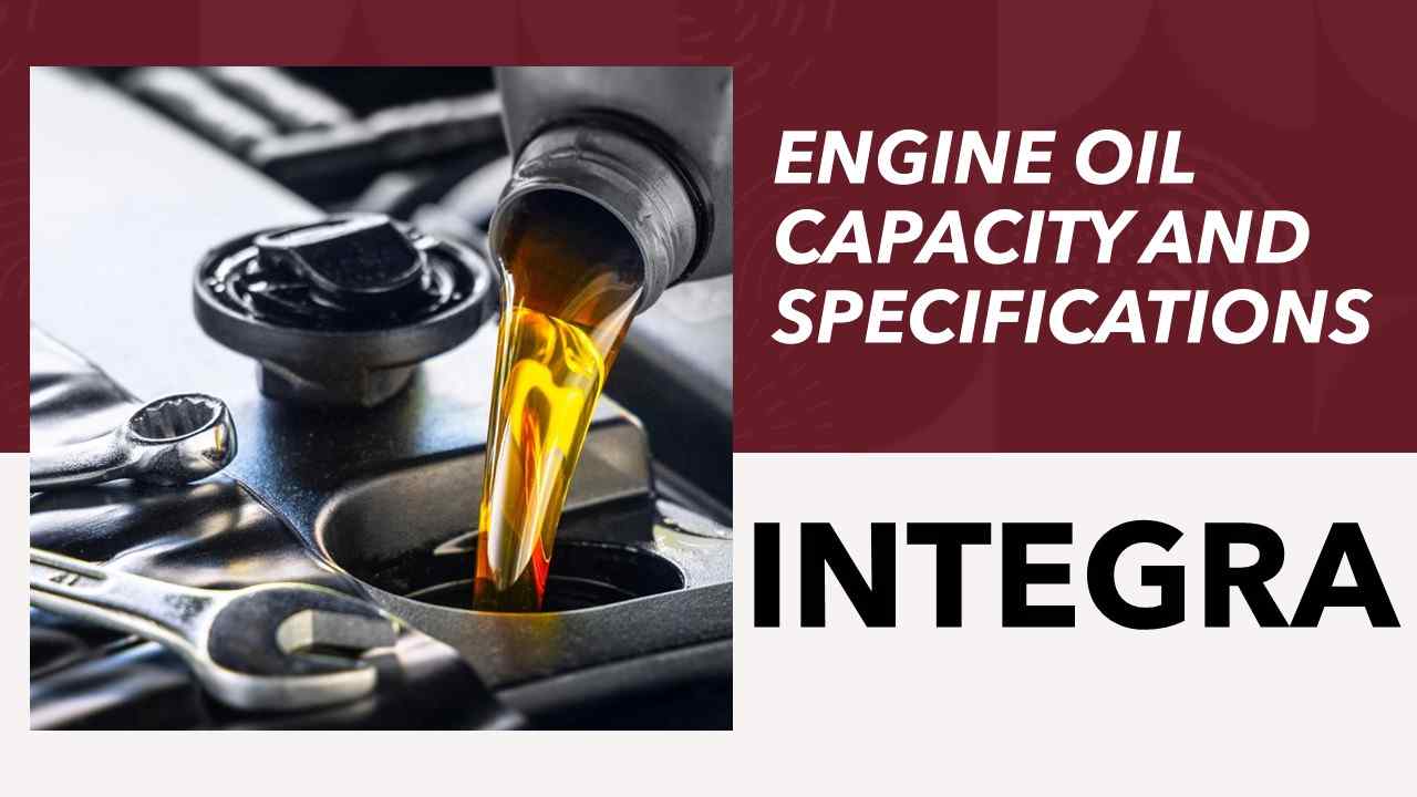 Honda Integra Engine Oil Specifications Erwin Salarda